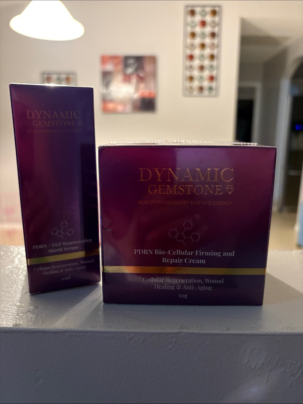 DYNAMIC GEMSTONE PDRN Bio-Cellular Firming & Repair Cream & Serum